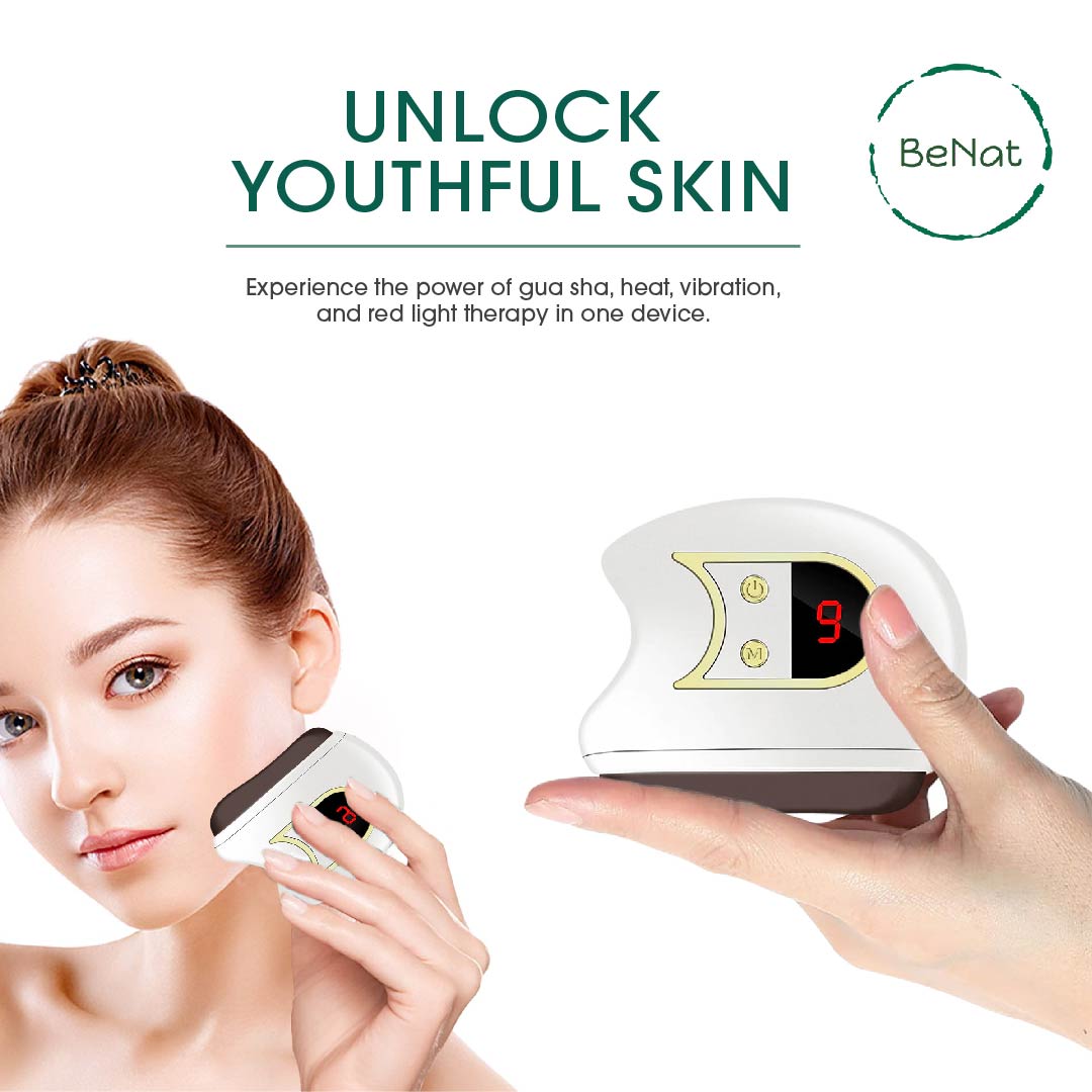 Red Light Therapy - Electric Gua Sha Facial Sculpting