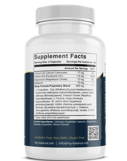 Sleep Aid, Relax the mind & body - Multivitamin