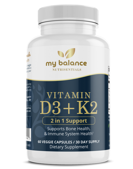 Happy Bones - Vitamin D3 + K2 with Bio Perine® - Multivitamin