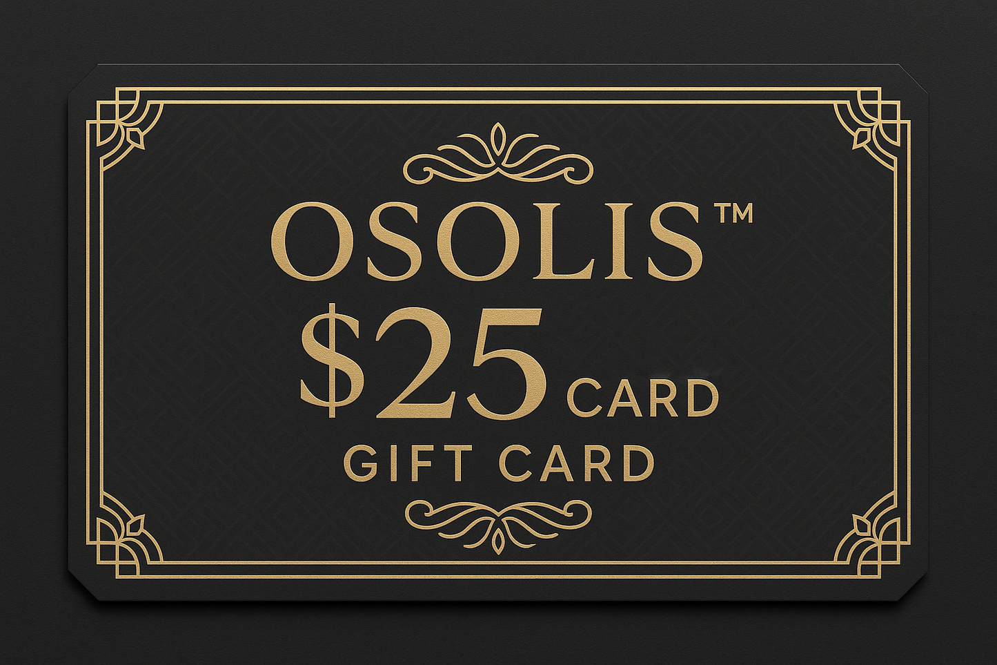 OSOLIS™ Gift Card $25 USD
