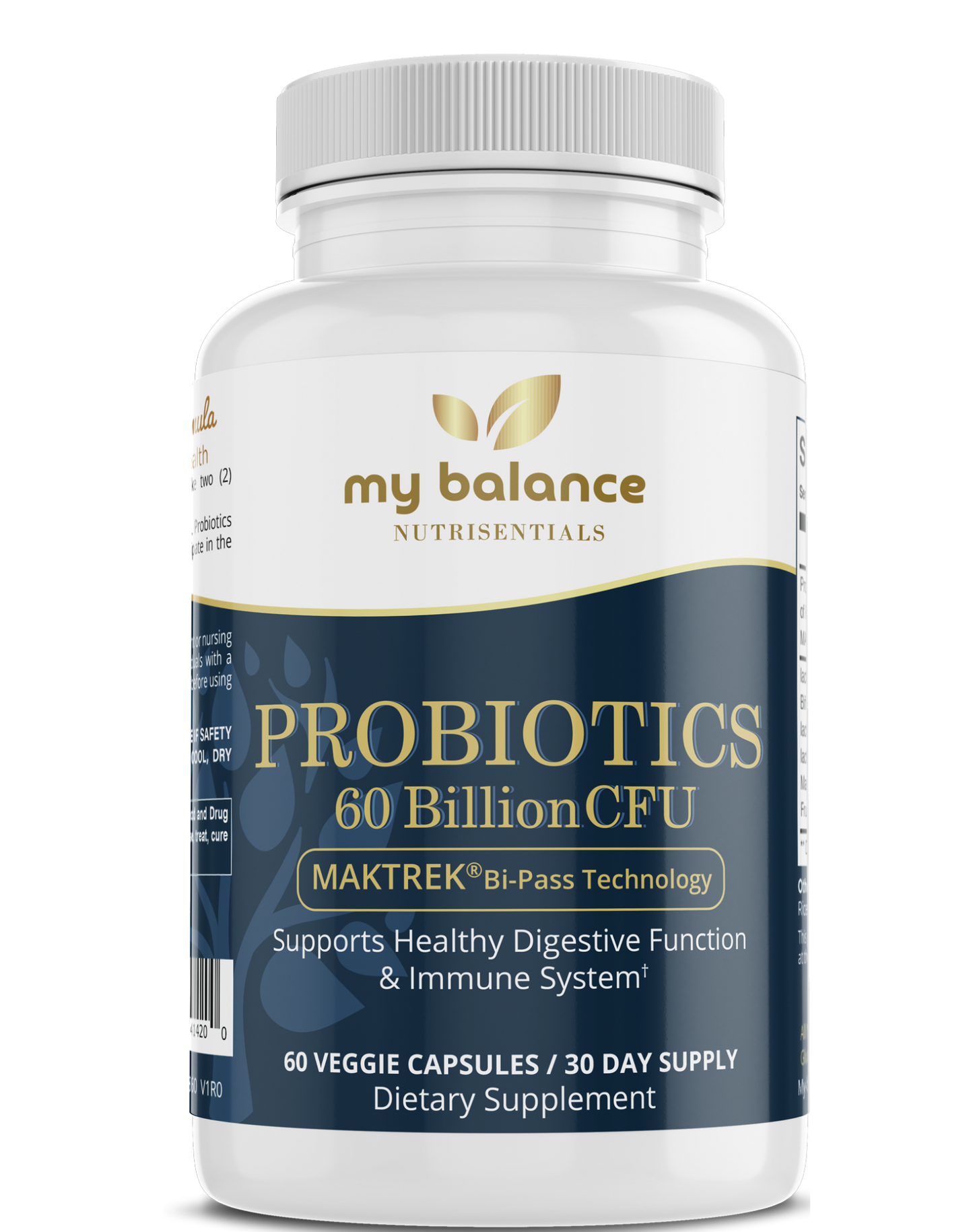 Probiotics 60 billion - Max Strength - Multivitamin